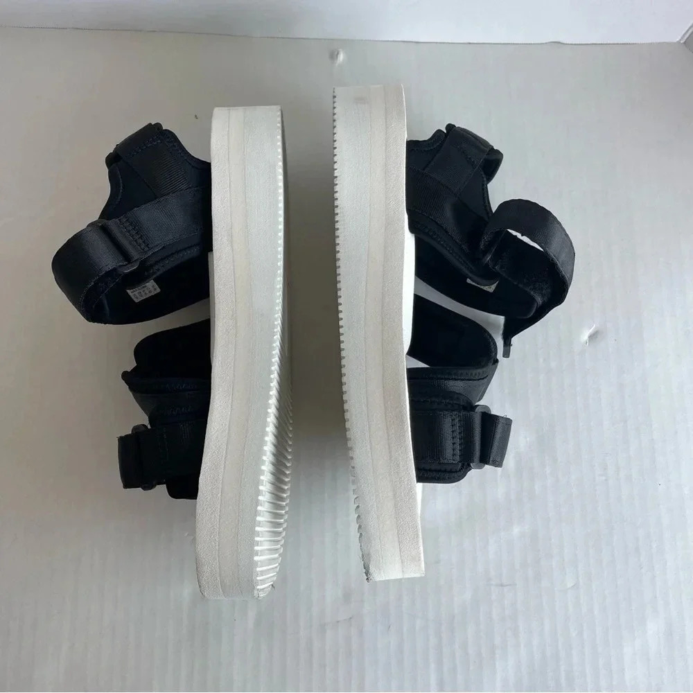 SUICOKE DEPA V2 Unisex Black and Withe Sandals Women size 12 Men size 10 - Picture 4 of 14